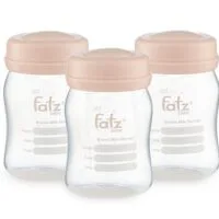 Bình trữ sữa 150ml (bộ 3 bình) Fatzbaby FB0120NH